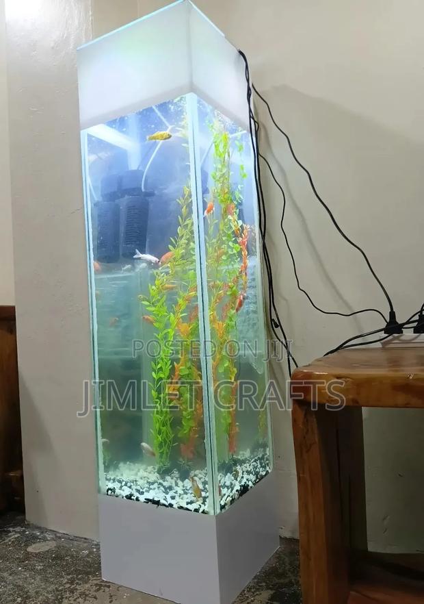 3ft White Tower Aquarium