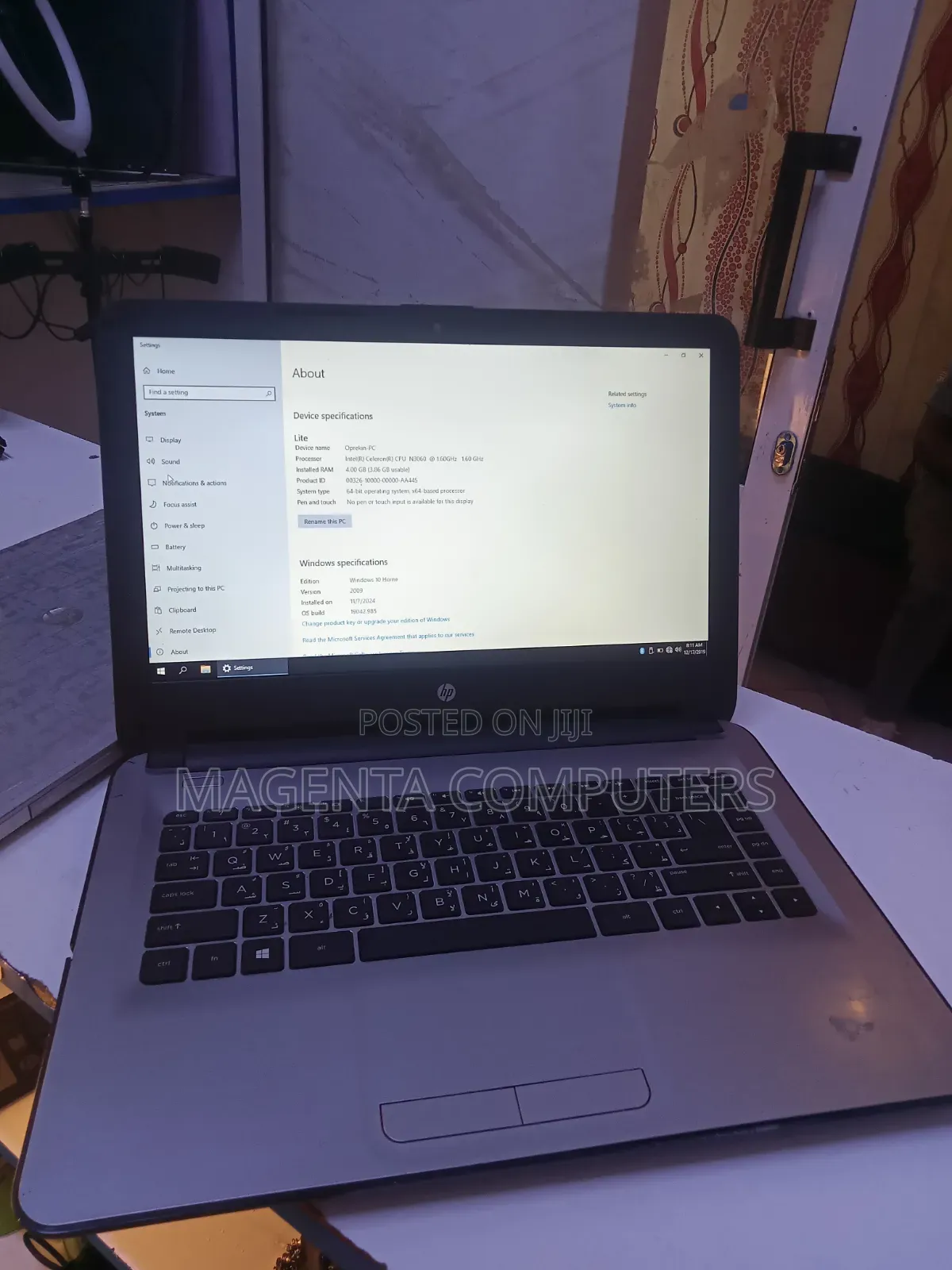 Laptop HP Stream Notebook 4GB Intel Celeron HDD 500GB