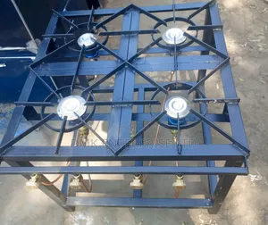 4 Burner Square Mild Steel