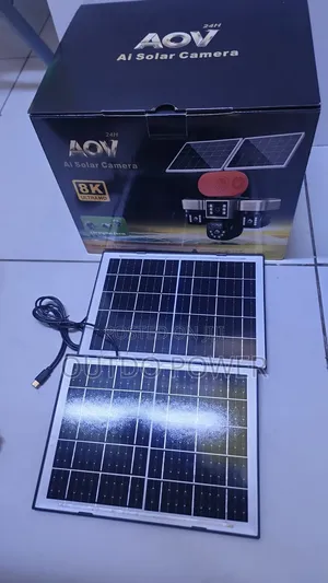 Solguard 4 Lens Solar CCTV Camera