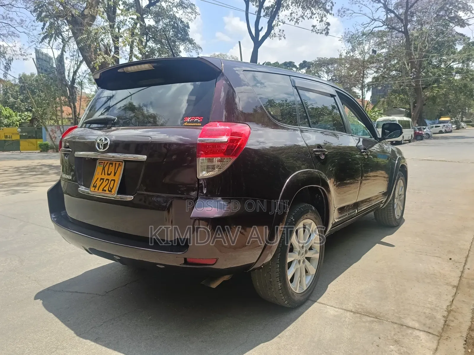 Toyota Vanguard 2012 Burgundy