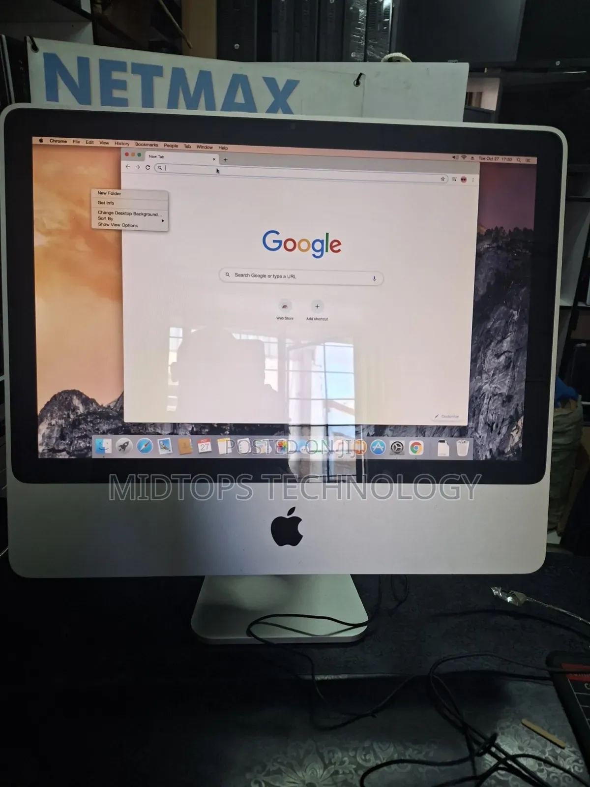 Desktop Computer Apple iMac 4GB Intel Core 2 Duo SSD 256GB