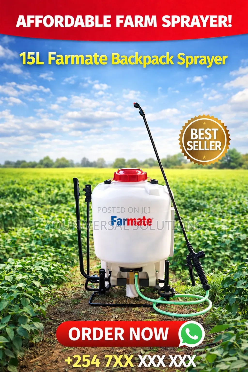 Knapsack Sprayer 15Litres