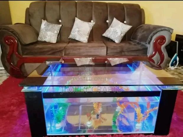 Black Coffee Table Aquarium