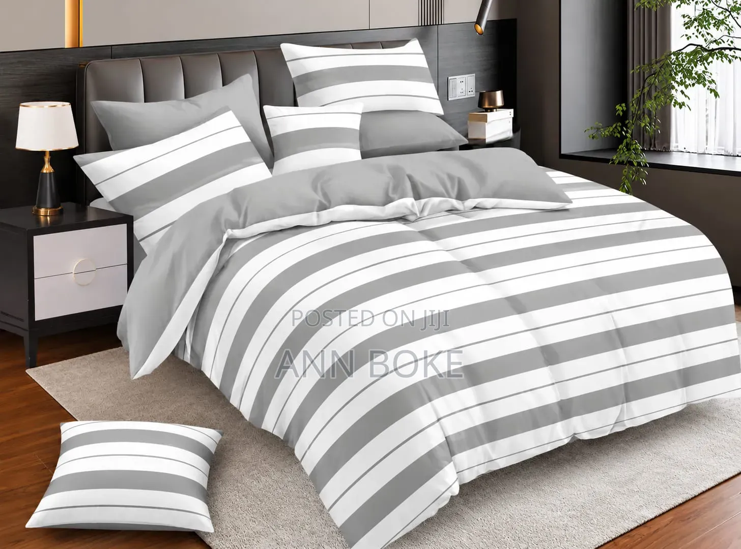 Duvetcover, One Bedsheet and Four Pillowcases Size 6*7