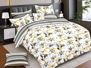 Duvetcover, One Bedsheet and Four Pillowcases Size 6*7