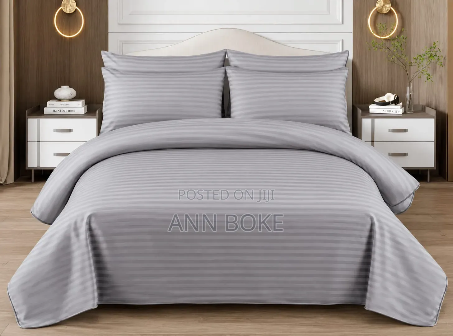 Duvetcover, One Bedsheet and Four Pillowcases Size 6*7