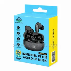 Floating Ark Wireless Bluetooth Earbuds With Mega Bass, 45+ Hours Pl