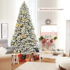 High Count Snow Flocked Christmas Tree Size : 2.4 Meters (8ft)