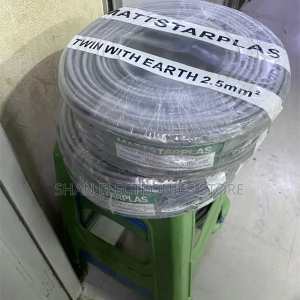 Pure Copper 2.5mm Twin With Earth Electrical Cable 90m Roll
