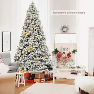 High Count Snow Flocked Christmas Tree Size :2.1 Meters (7ft)