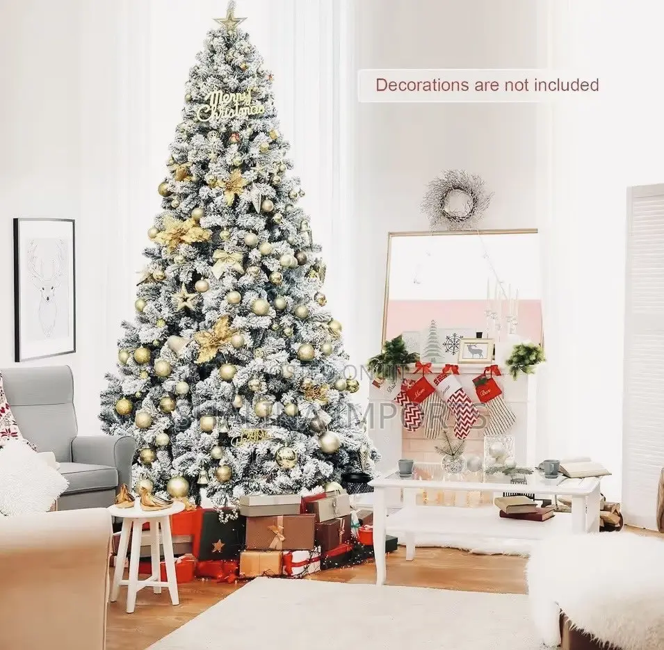 High Count Snow Flocked Christmas Tree Size :2.1 Meters (7ft)