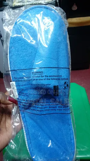 Open Toe Slippers /Hotel Slippers
