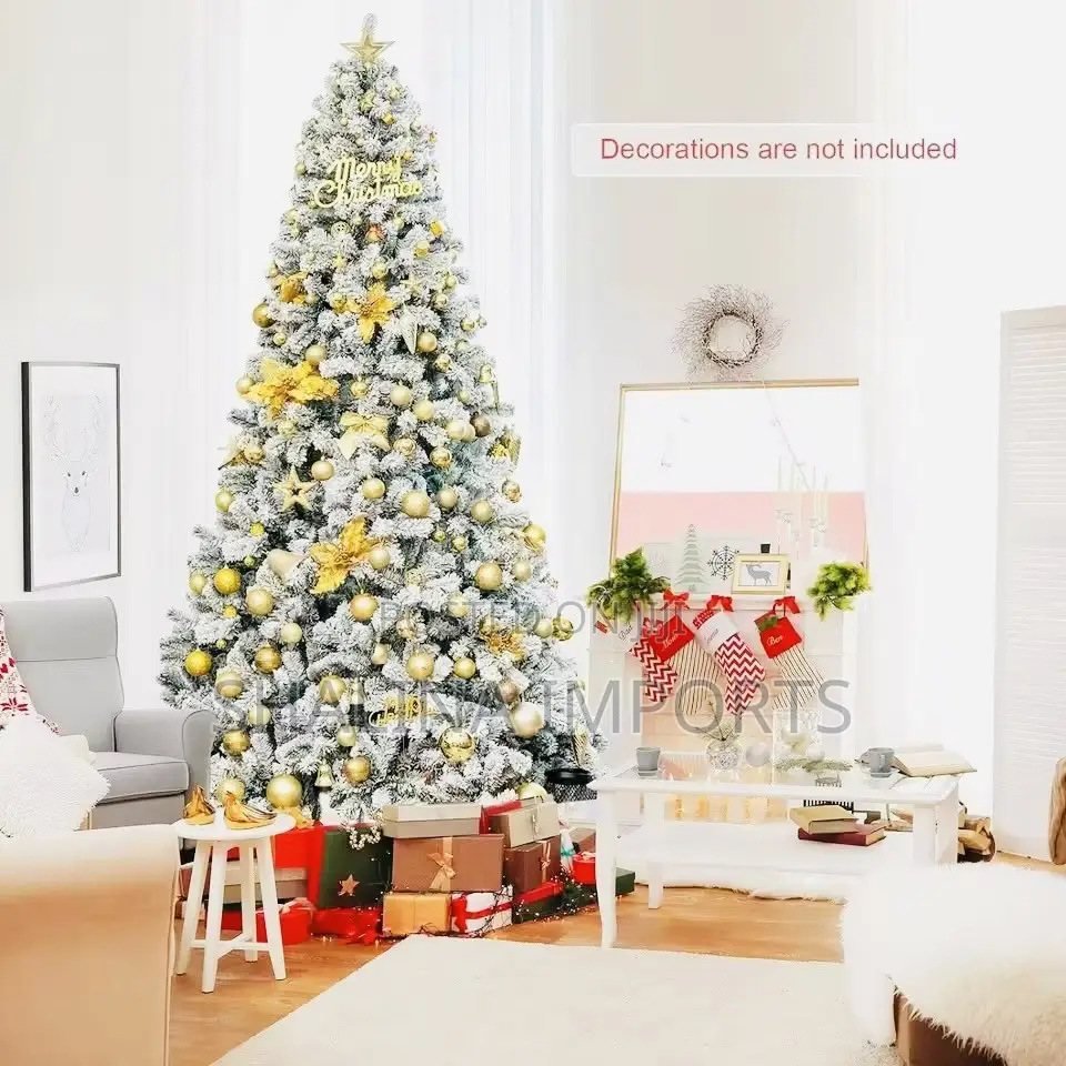 High Count Snow Flocked Christmas Tree Size 1.8meters (6ft)