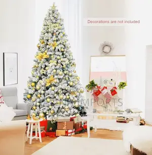 High Count Snow Flocked Christmas Tree Size 1.8meters (6ft)