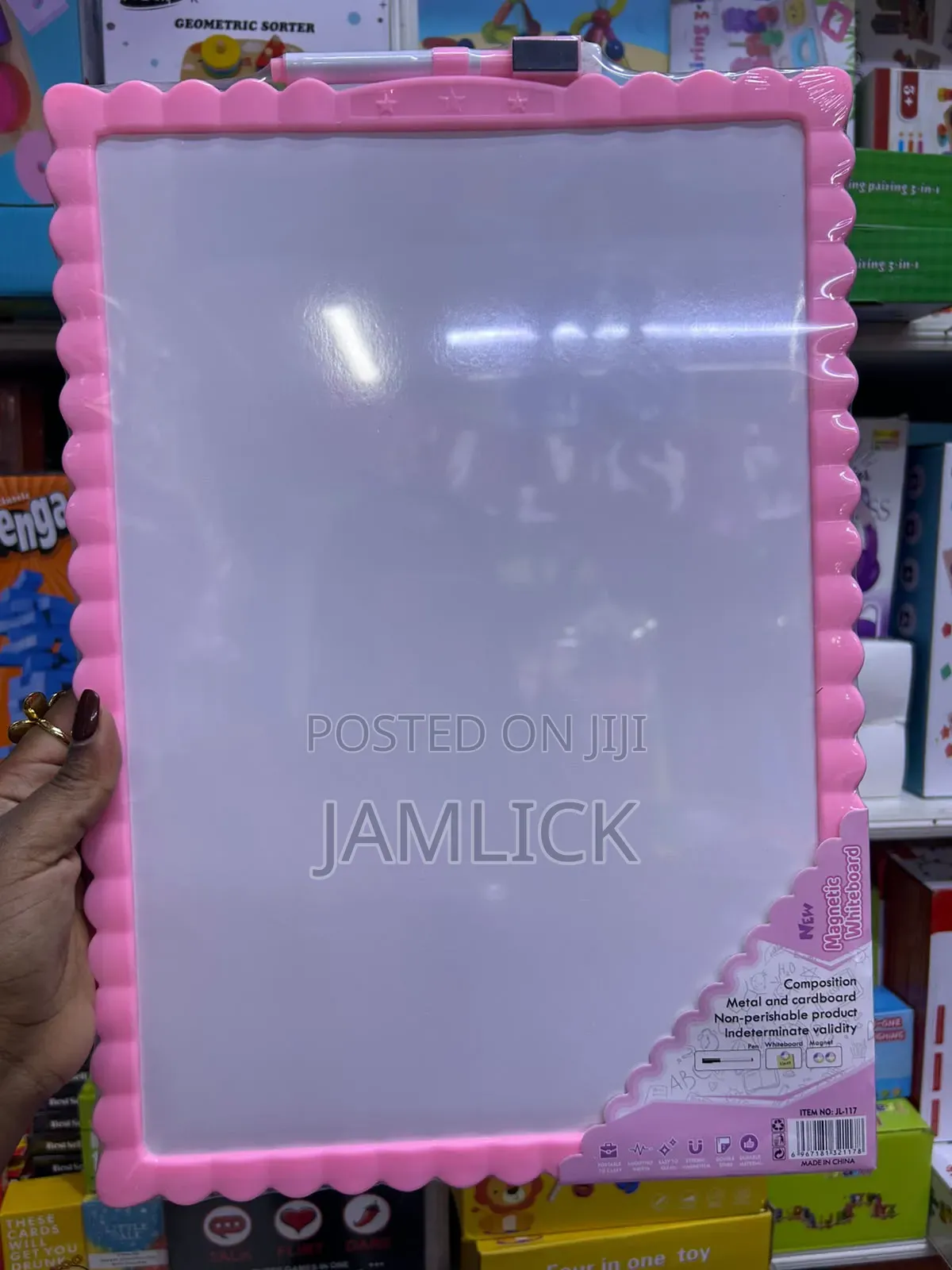 Double Sided Magnetic Whiteboard 28x39.5cm - Jy