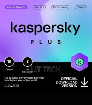 ESD -Kaspersky Plus 10-Devices Internet Security 1 Year License (KEY)