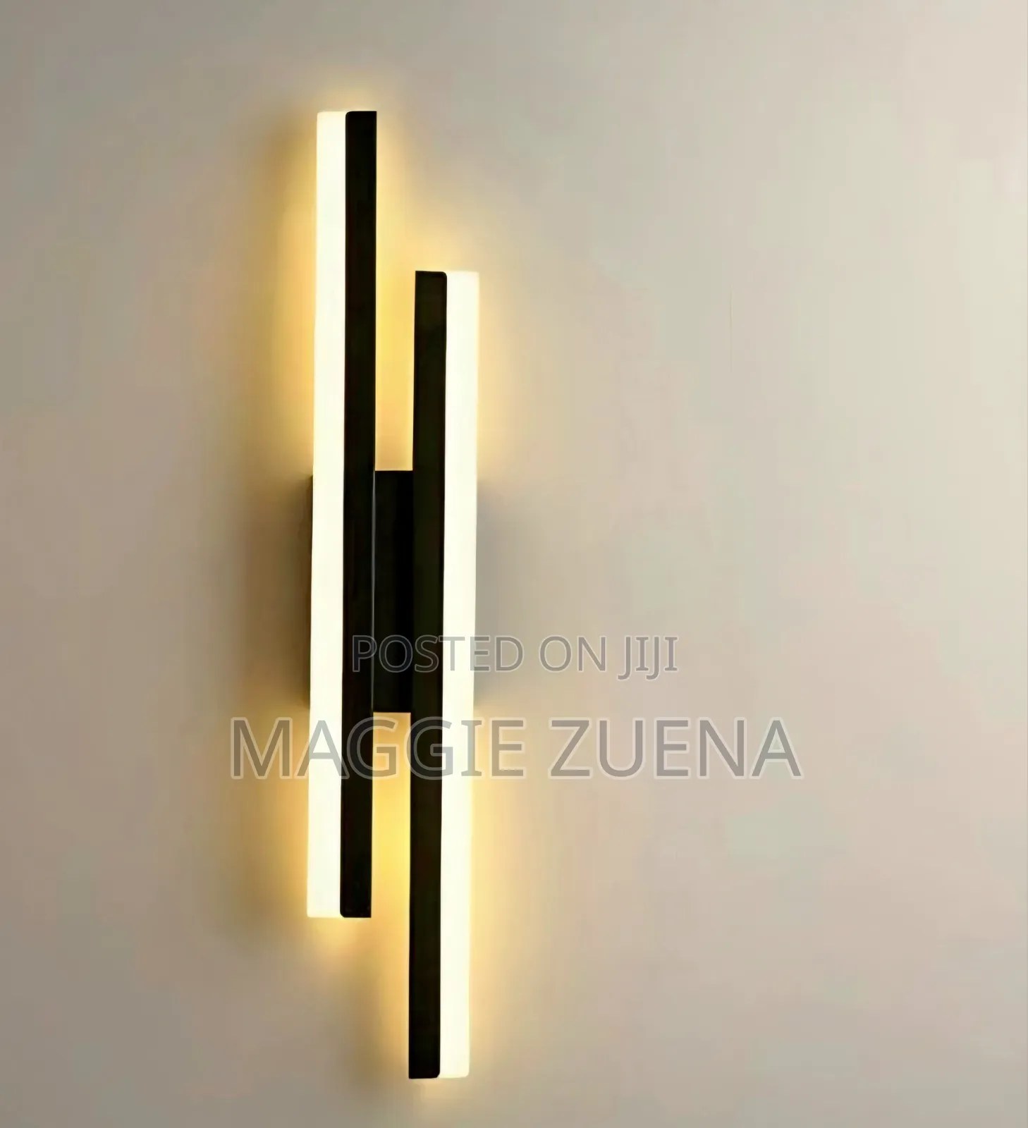 Black Led Wall Light