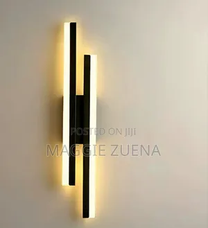 Black Led Wall Light