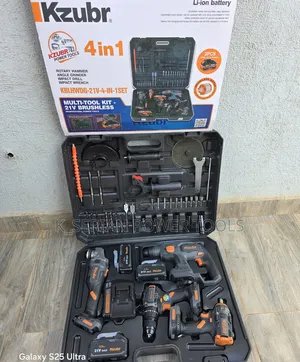 Cordless 4 in One Multi Tool Kit/Drill Kit