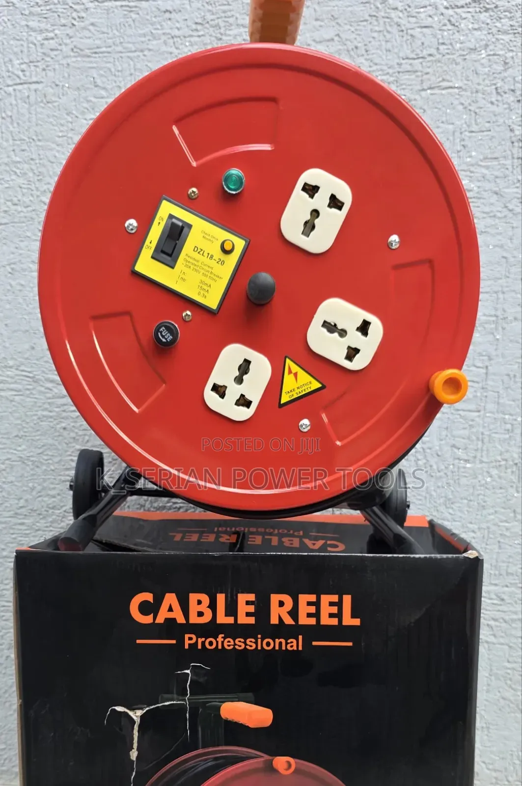 Cable Reel 25m by 2.5mm/Cable Reel