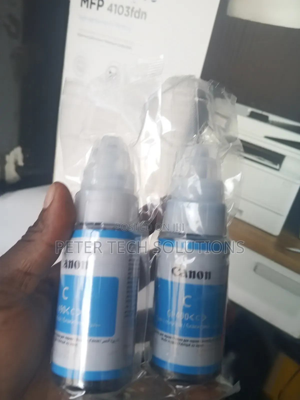 Cyan CANON GL490 Inks Genuine