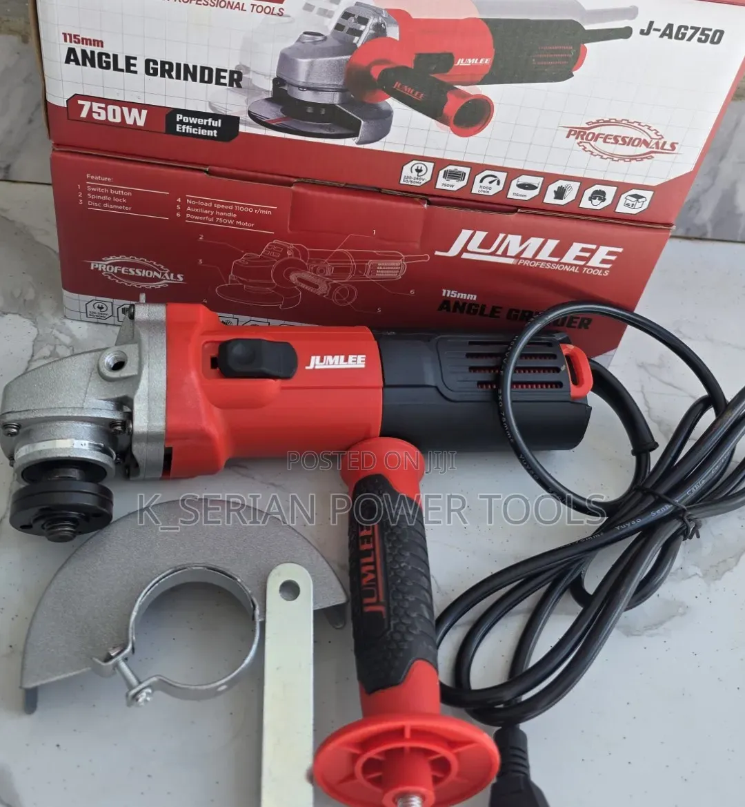 Jumlee Angle Grinder 4"(750watts)/Grinder 4'