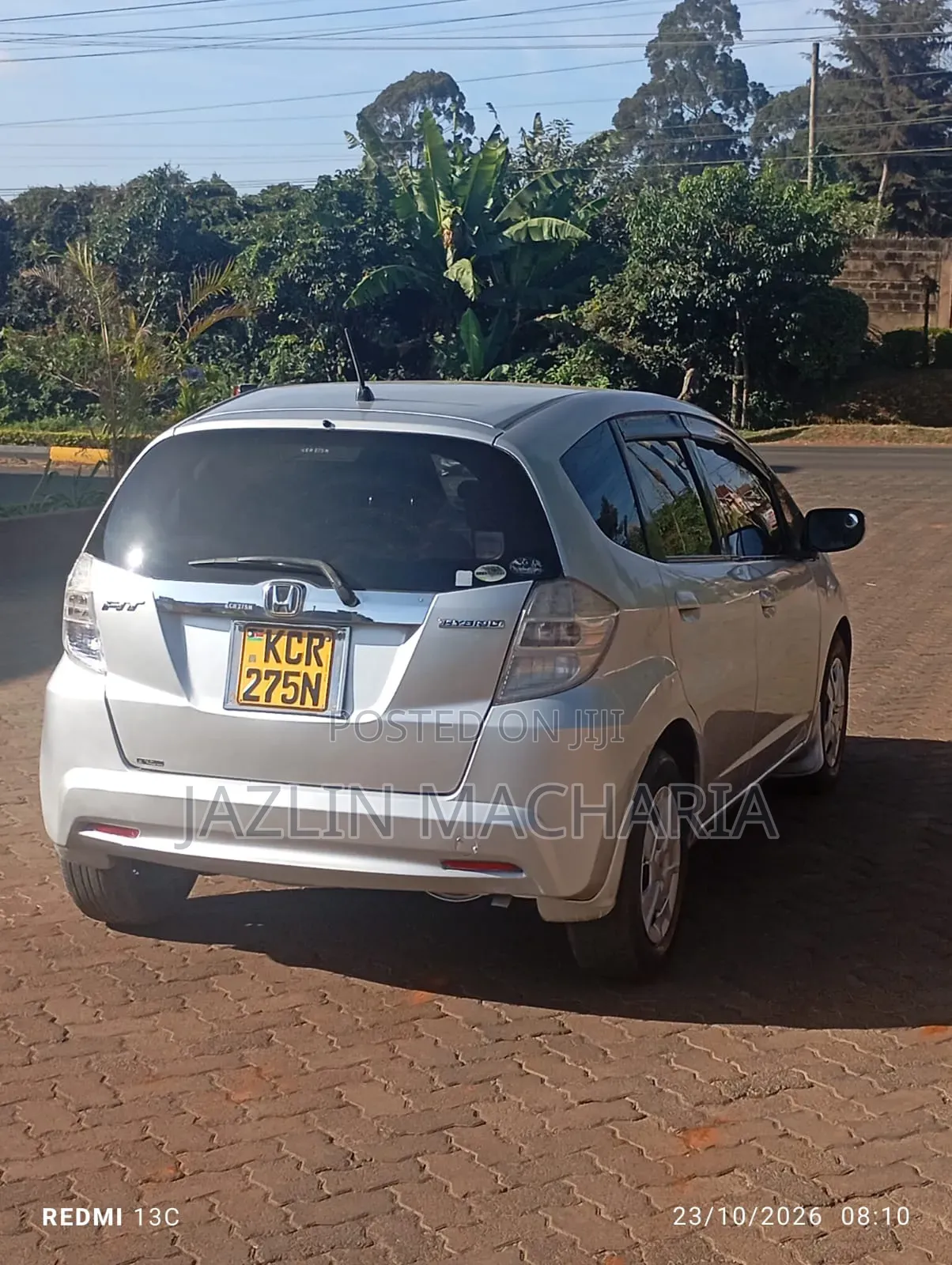 Honda Fit 2011 Silver