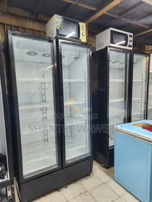 8 Trays Clear Double Display Refrigerator