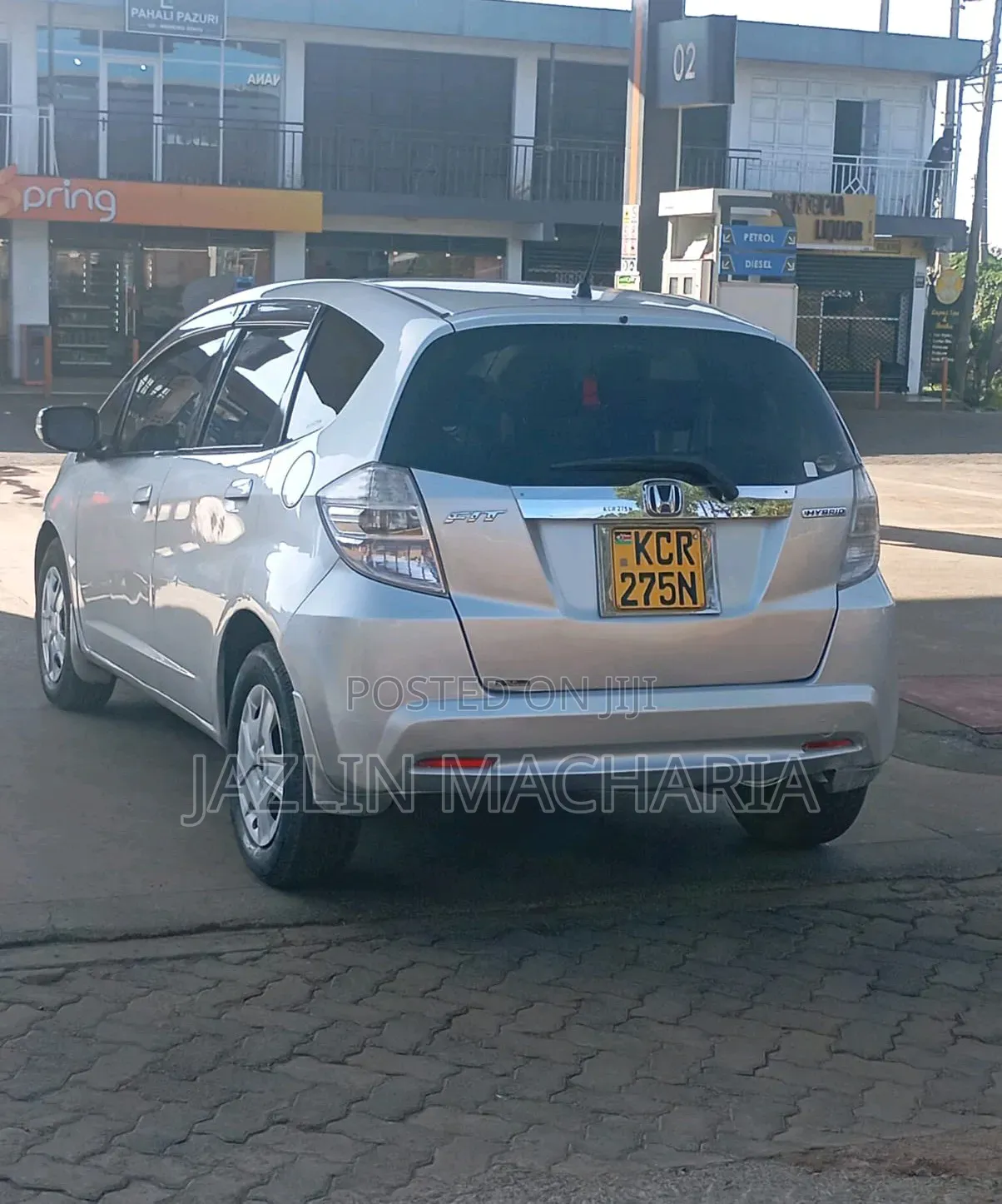 Honda Fit 2011 Silver