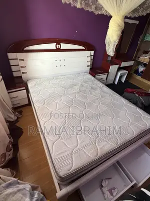 Bed Frame Plus Two Side Tables