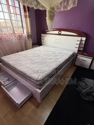 Bed Frame Plus Two Side Tables