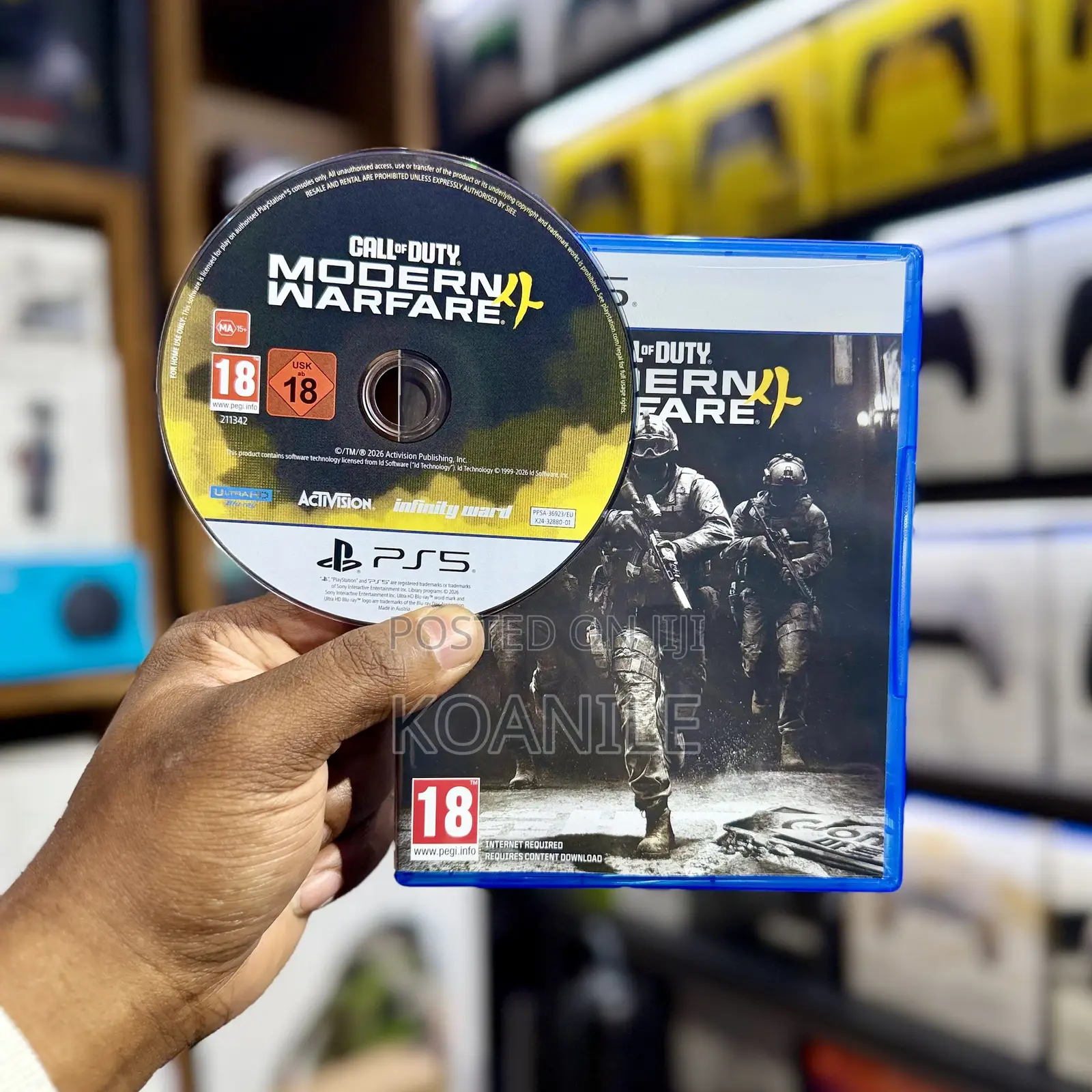 PS5 COD Modern Warfare 4 (Used)