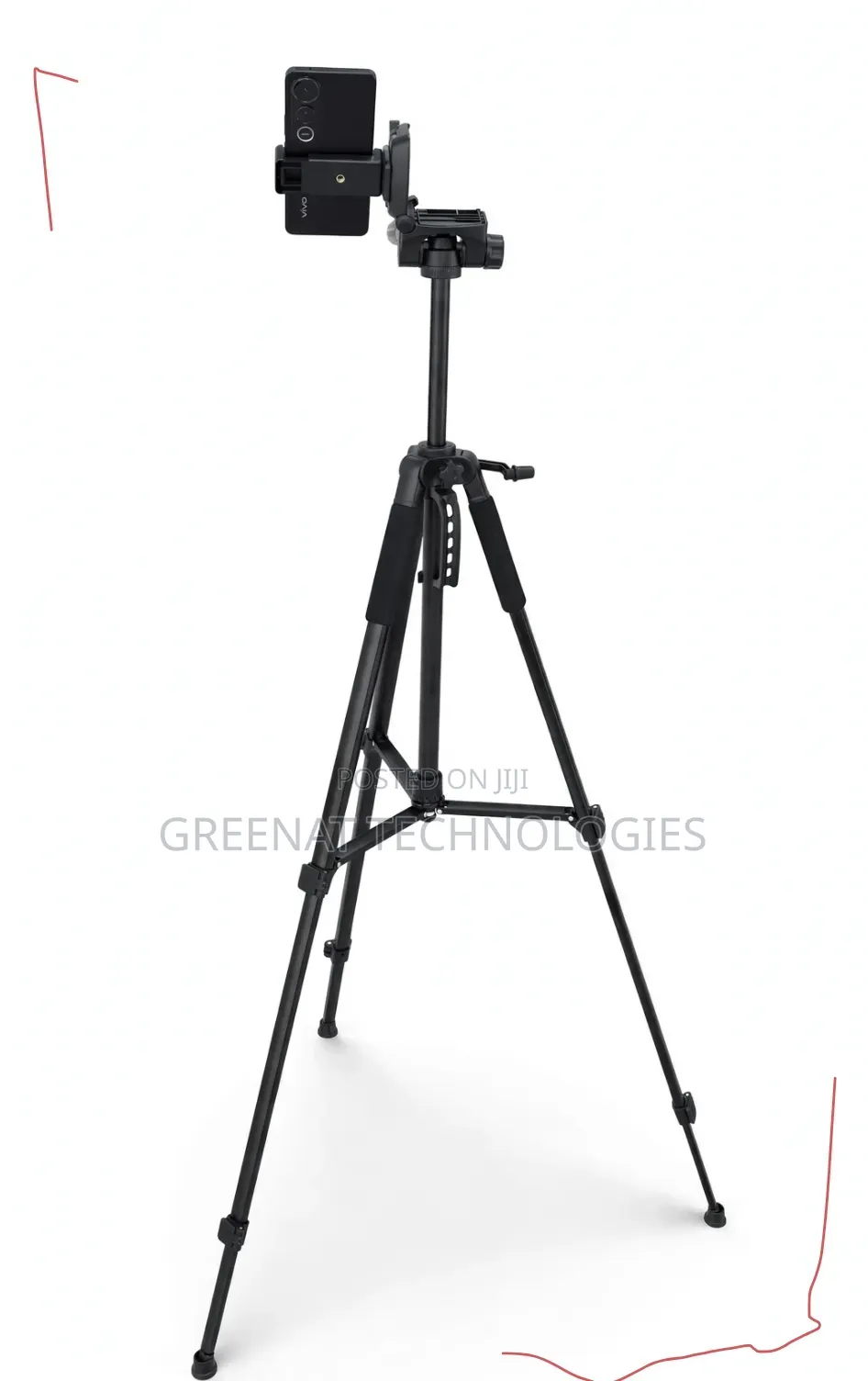 Universal Tripod Stand With Phone Holder Adjustable