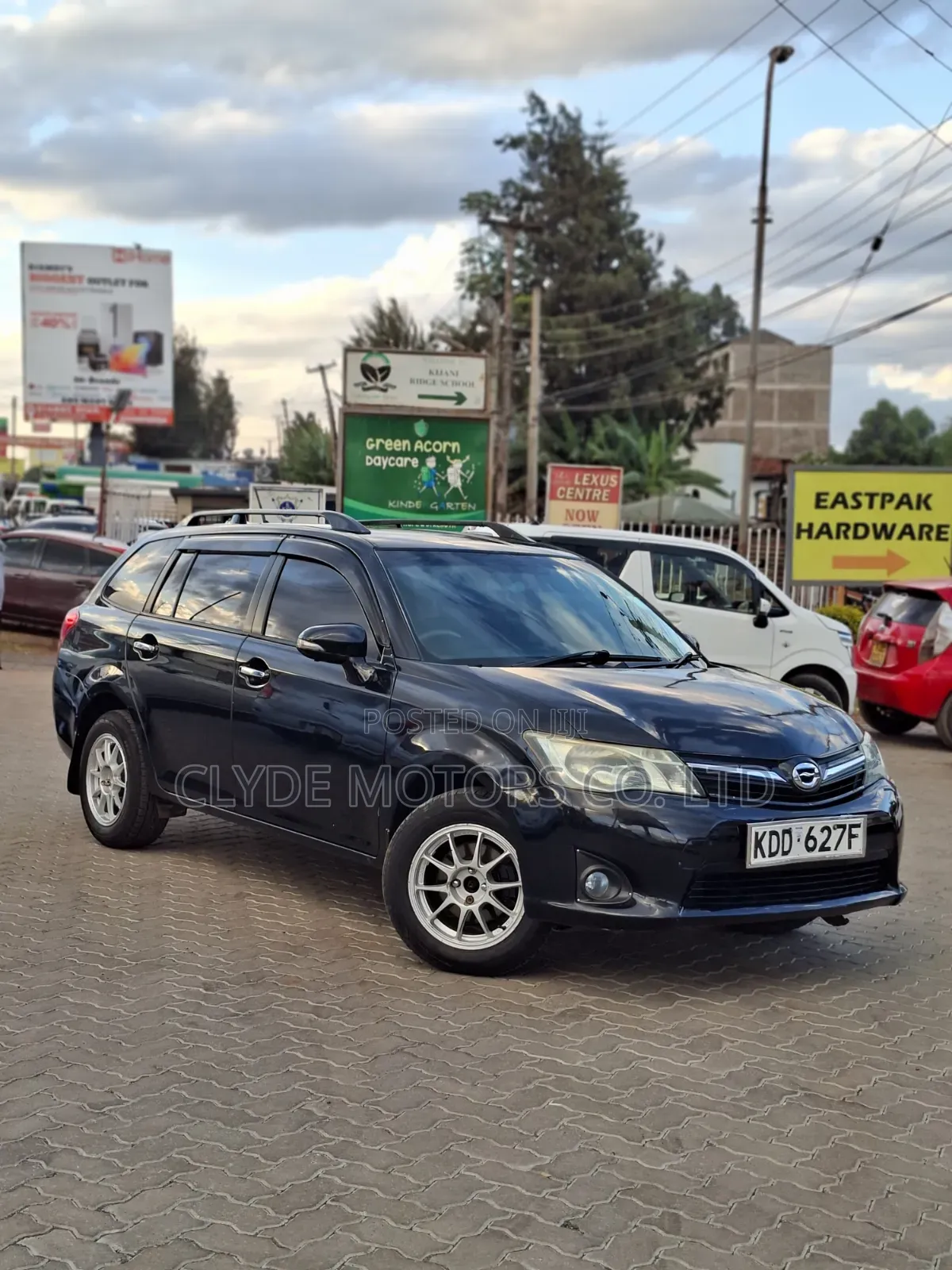 Toyota Corolla Fielder 2014 Black