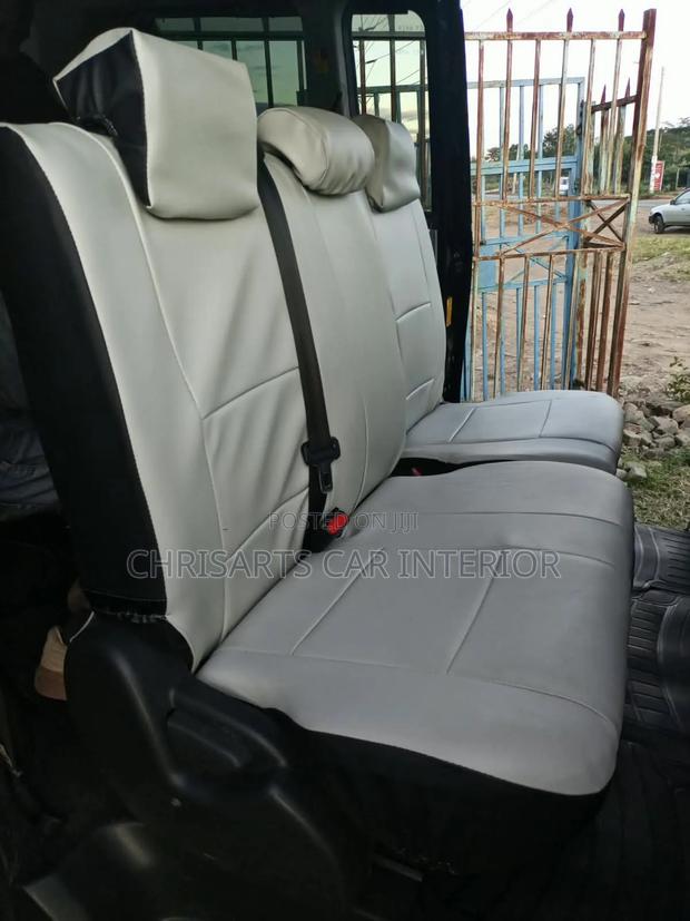 'Light Grey Car Seat Covers  - thumbnail 2