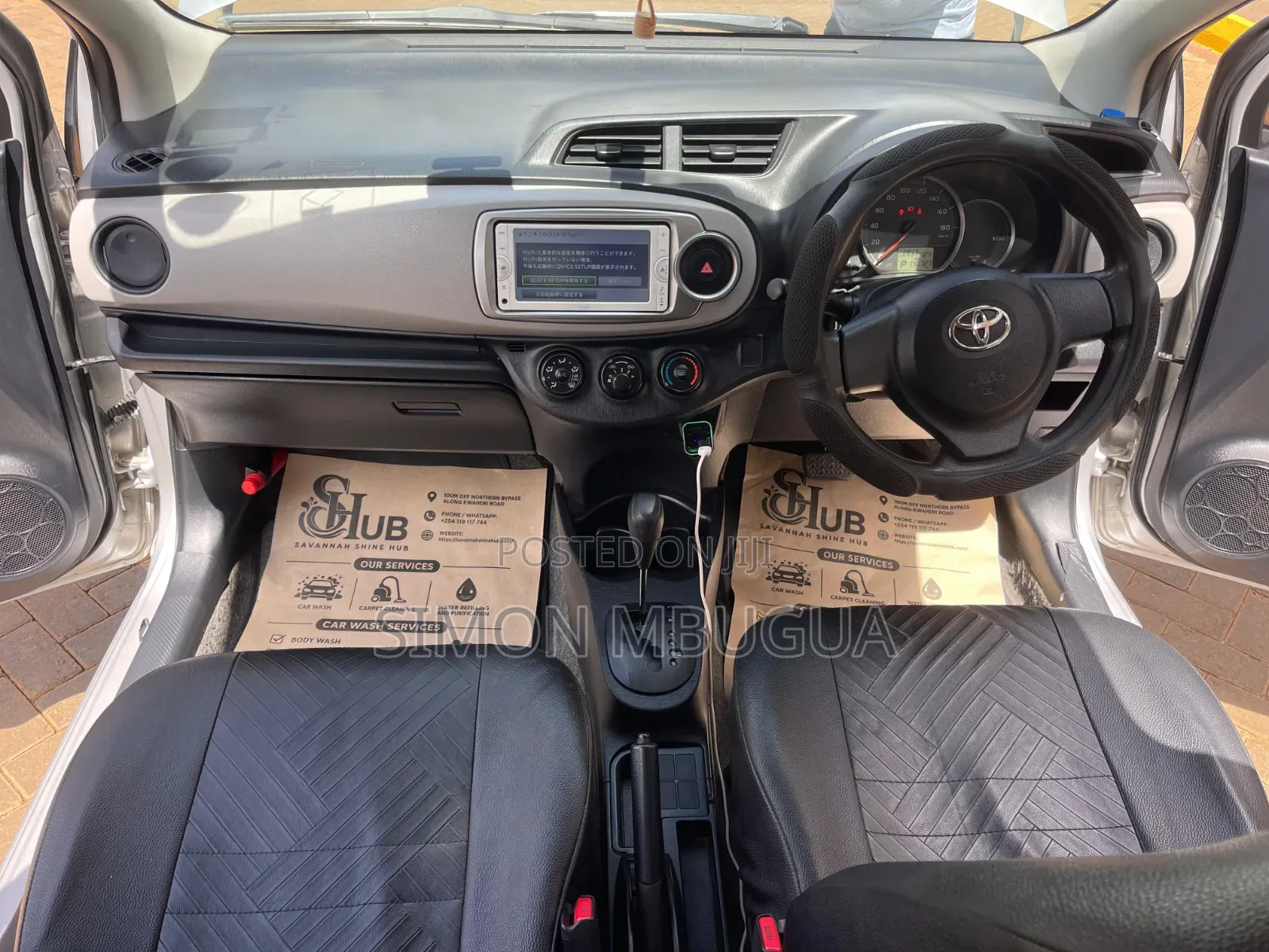Toyota Vitz 2013 Silver
