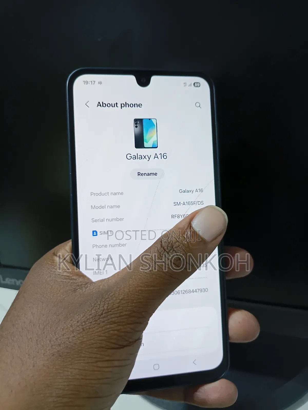 Samsung Galaxy A16 128 GB Black