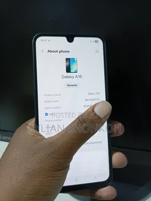 Samsung Galaxy A16 128 GB Black