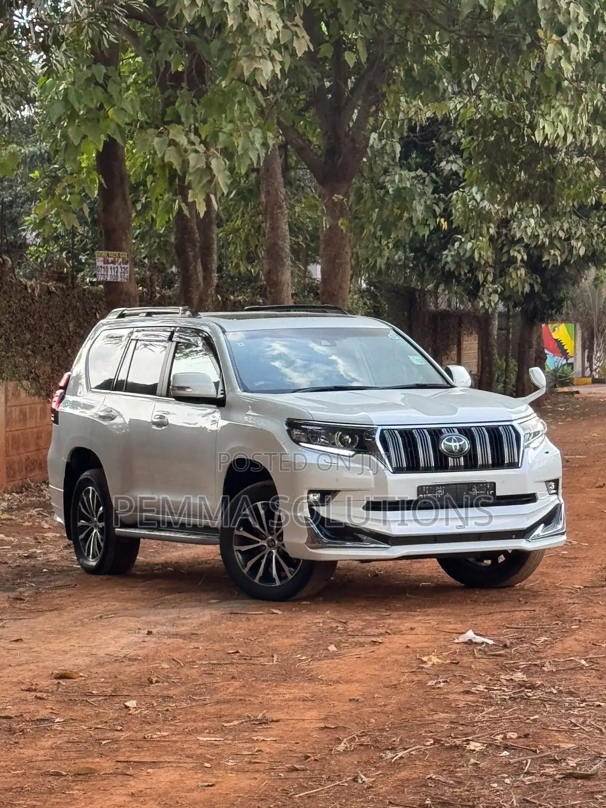 Toyota Land Cruiser Prado 2.8 2018 White