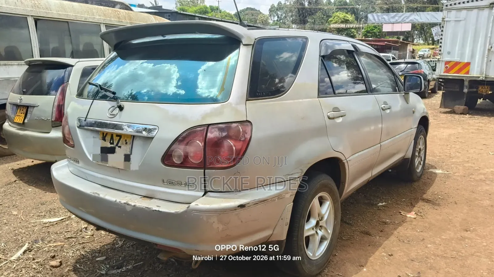 Lexus LX 470 AWD 2000 Silver