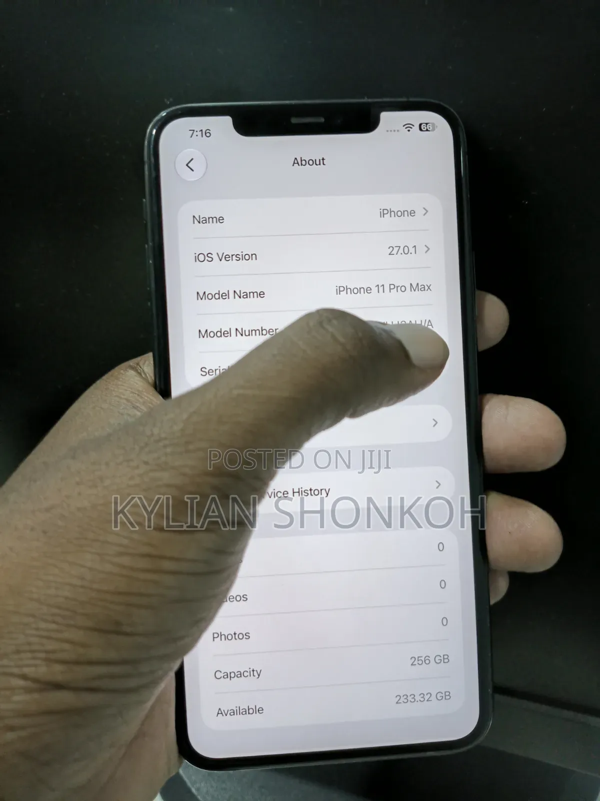 Apple iPhone 11 Pro Max 256 GB Gray