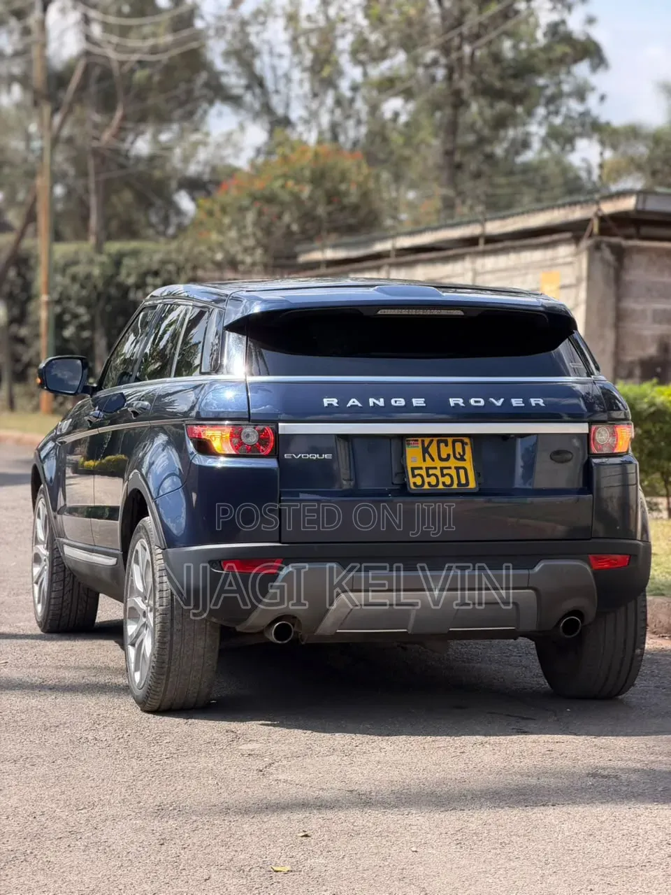 Land Rover Range Rover Evoque 2012 Blue
