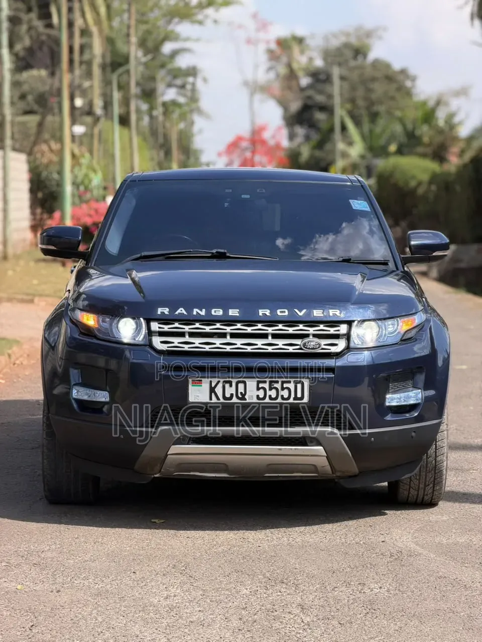 Land Rover Range Rover Evoque 2012 Blue