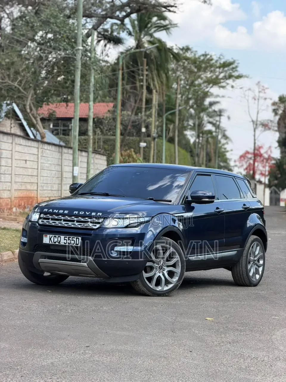 Land Rover Range Rover Evoque 2012 Blue