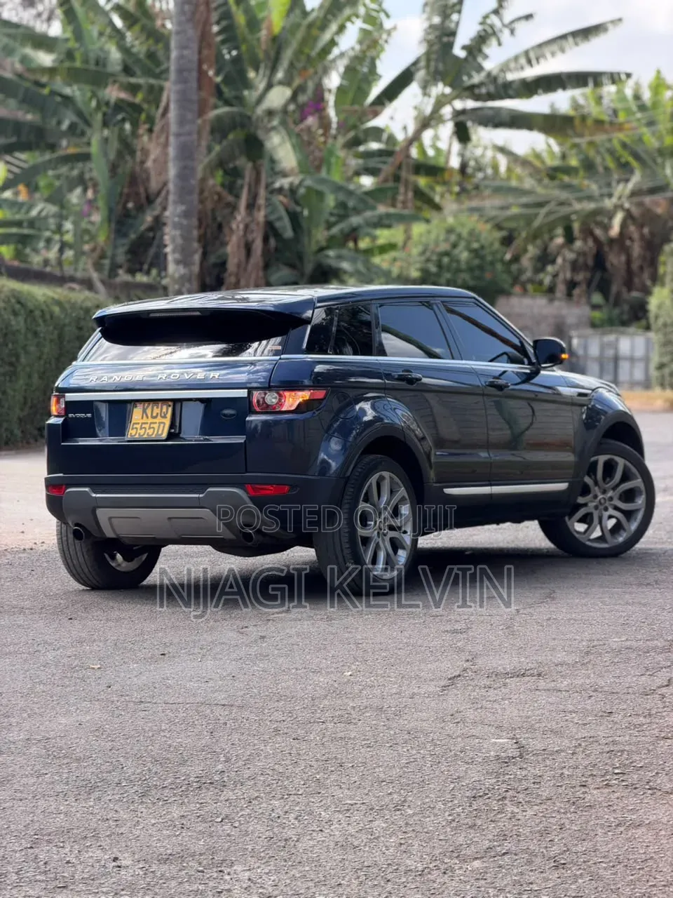 Land Rover Range Rover Evoque 2012 Blue