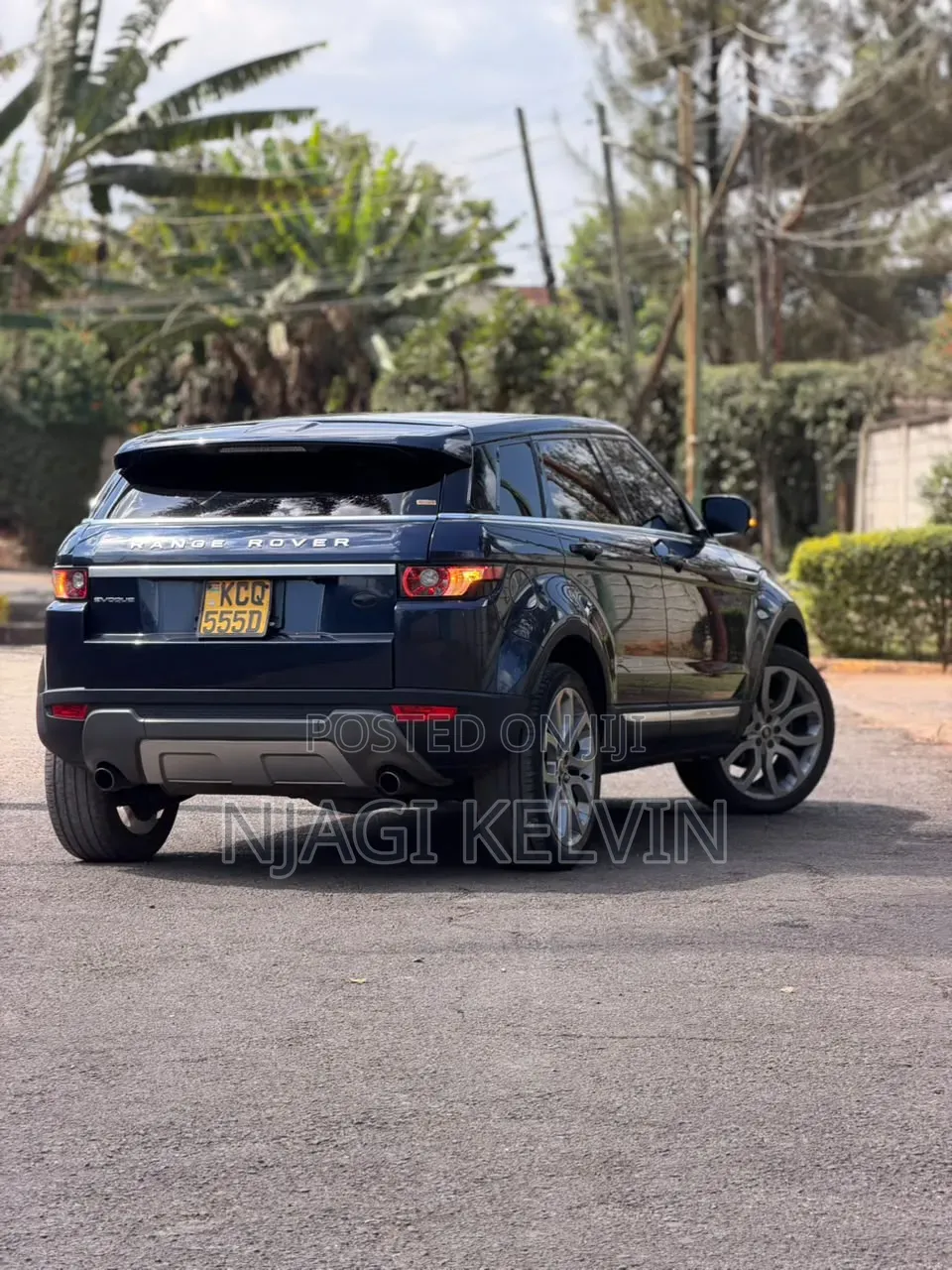 Land Rover Range Rover Evoque 2012 Blue