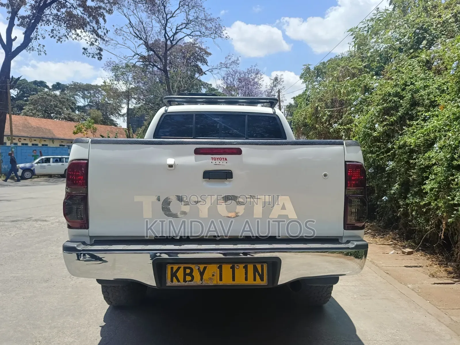 Toyota Hilux 3.0 D-4D 4x4 2015 White