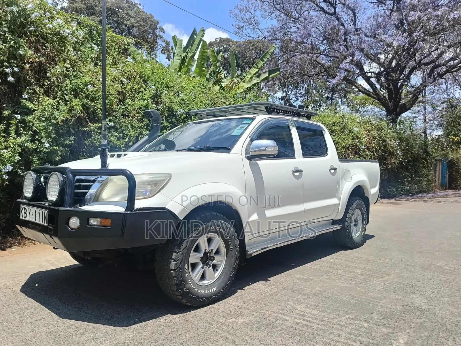 Toyota Hilux 3.0 D-4D 4x4 2015 White