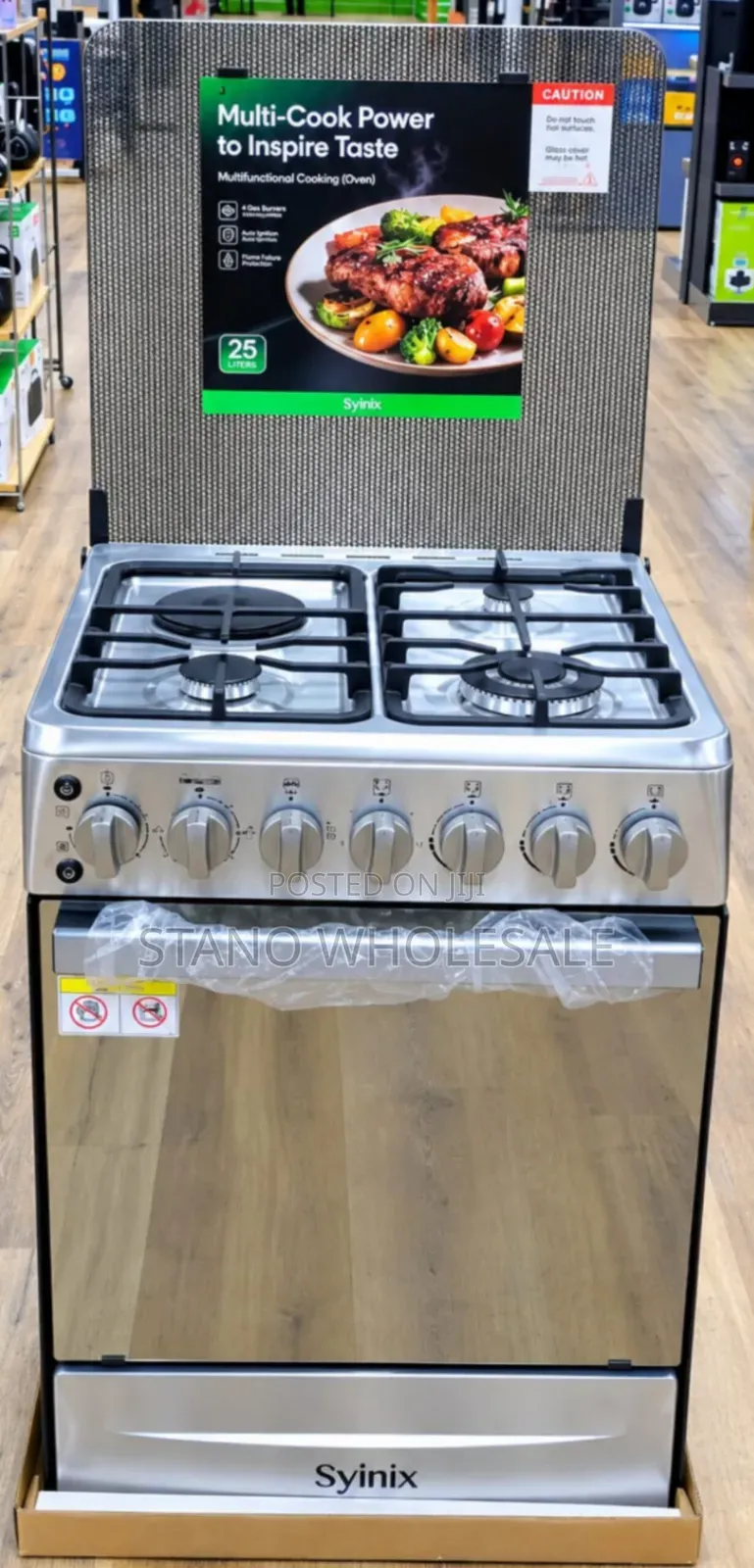 Silver 60*60 Standing Cooker